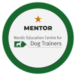Nordic Education Centre for Dog Trainers Mentor Badge